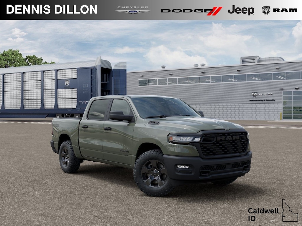 New 2026 Ram 1500 WARLOCK CREW CAB 4X4 5'7 BOX Pickup