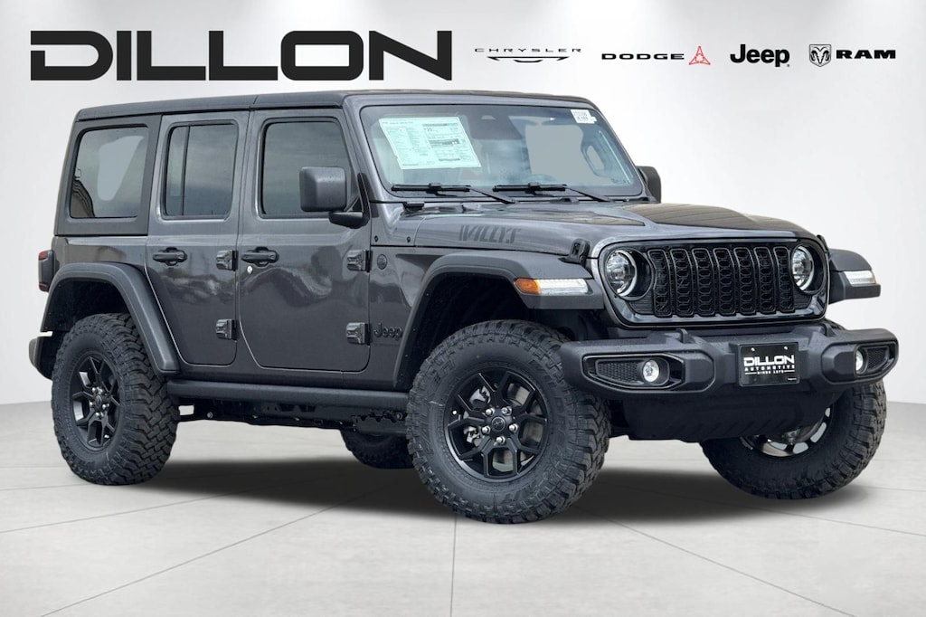 New 2026 Jeep Wrangler 4-DOOR WILLYS Sport Utility