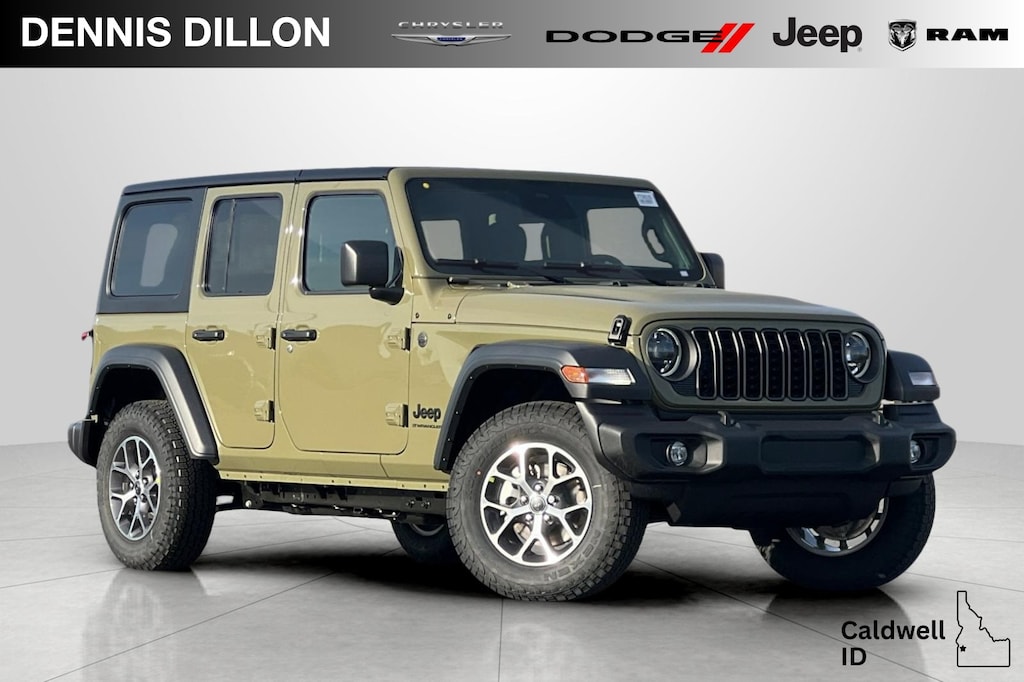 New 2026 Jeep Wrangler 4-DOOR SPORT S Sport Utility