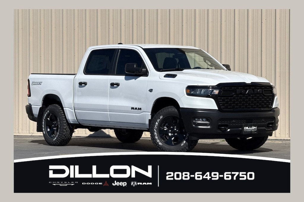 New 2026 Ram 1500 WARLOCK CREW CAB 4X4 5'7 BOX Pickup