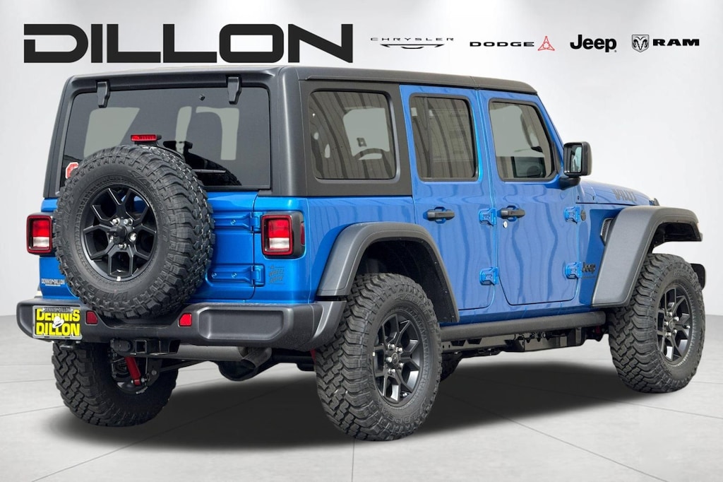 New 2026 Jeep Wrangler 4-DOOR WILLYS Sport Utility
