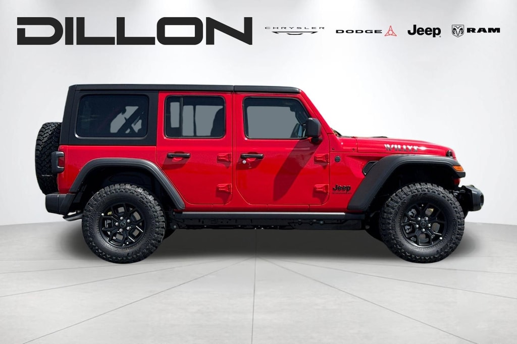 New 2026 Jeep Wrangler 4-DOOR WILLYS Sport Utility