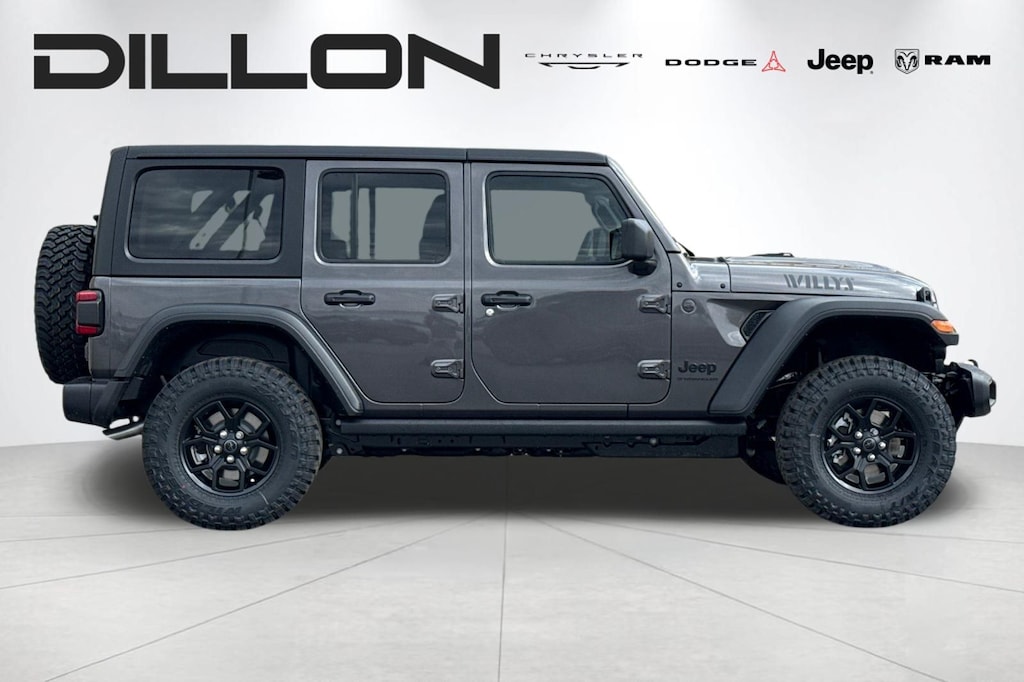 New 2026 Jeep Wrangler 4-DOOR WILLYS Sport Utility