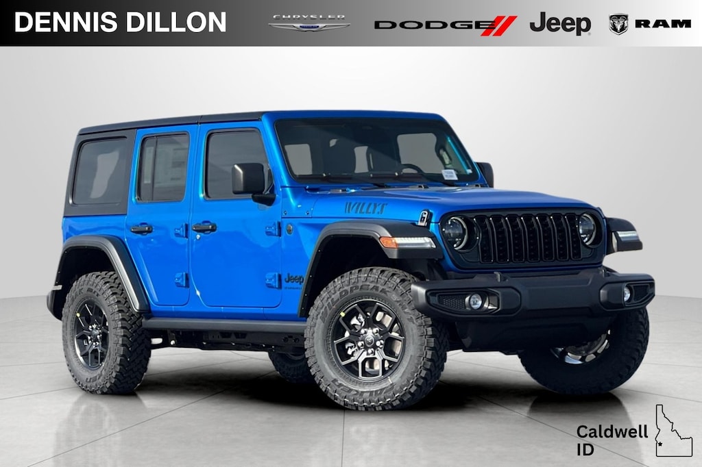 New 2026 Jeep Wrangler 4-DOOR WILLYS Sport Utility