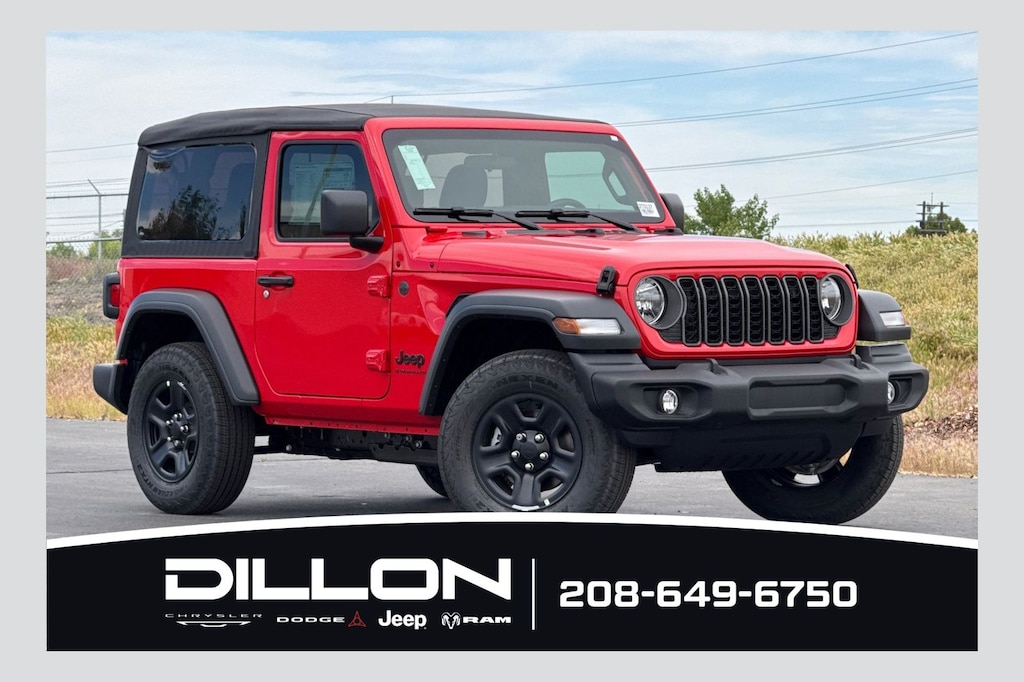 New 2026 Jeep Wrangler 2-DOOR SPORT Sport Utility