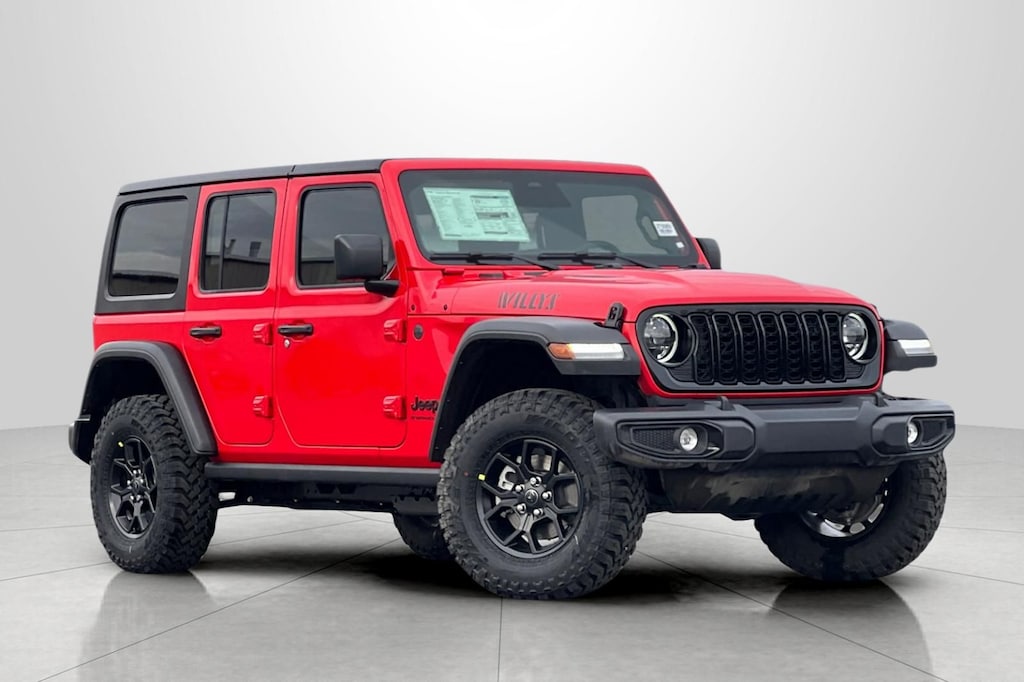 New 2026 Jeep Wrangler 4-DOOR WILLYS Sport Utility