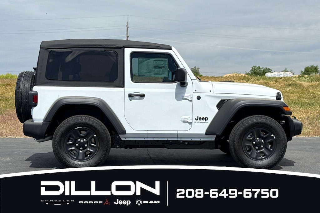 New 2026 Jeep Wrangler 2-DOOR SPORT Sport Utility