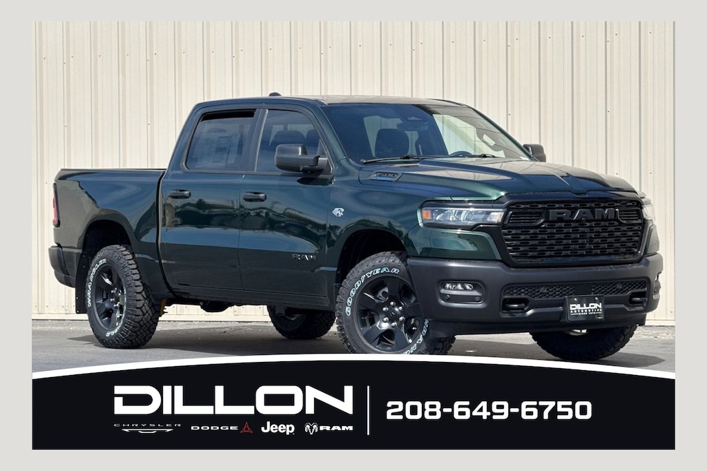 New 2026 Ram 1500 WARLOCK CREW CAB 4X4 5'7 BOX Pickup