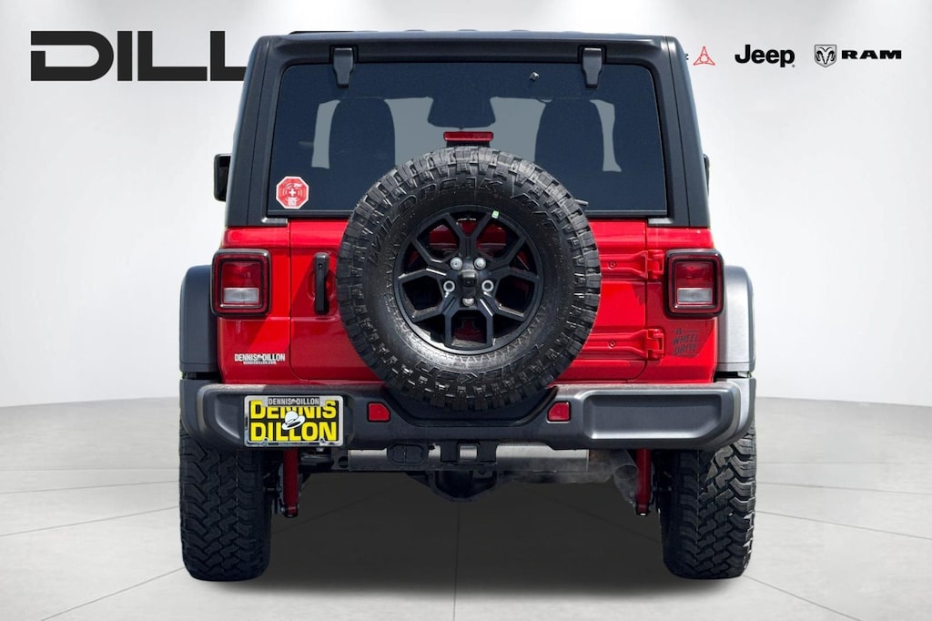 New 2026 Jeep Wrangler 4-DOOR WILLYS Sport Utility