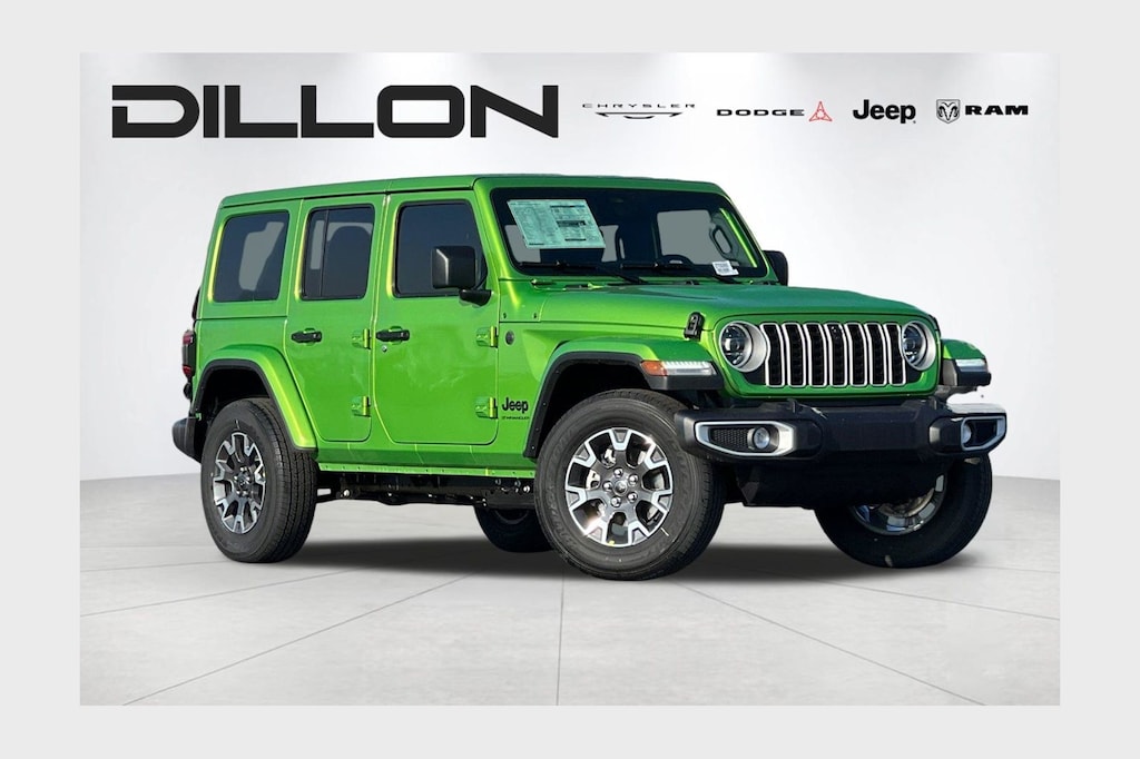New 2026 Jeep Wrangler 4-DOOR SAHARA Sport Utility
