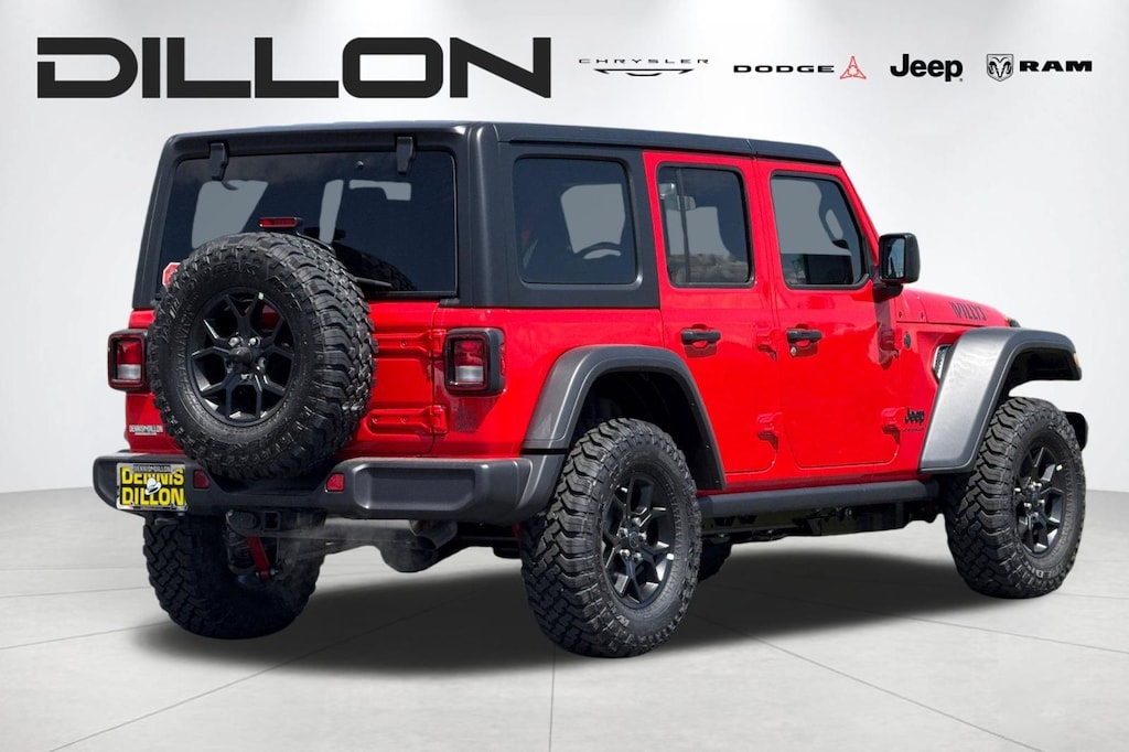 New 2026 Jeep Wrangler 4-DOOR WILLYS Sport Utility