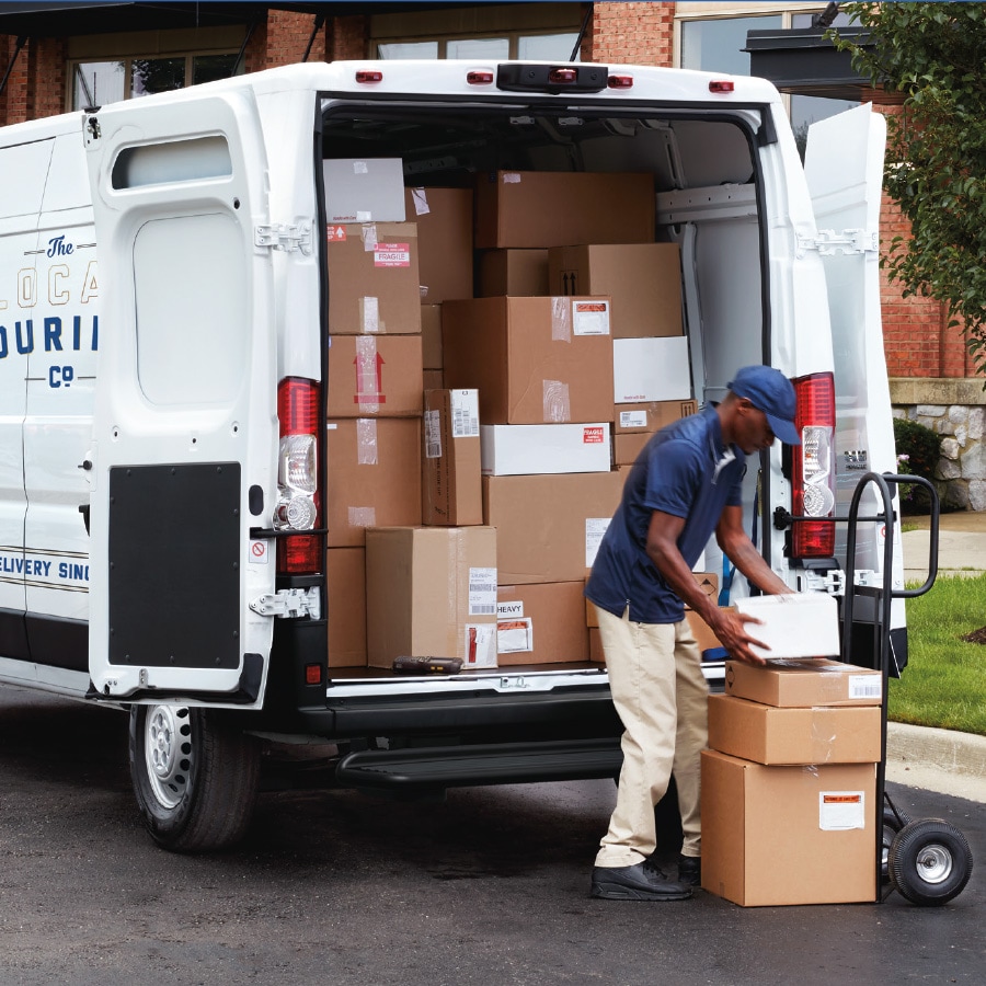 Vehicle unloading