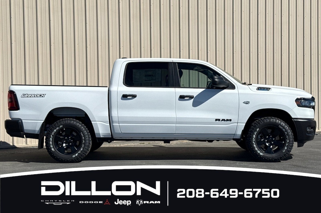 New 2026 Ram 1500 WARLOCK CREW CAB 4X4 5'7 BOX Pickup