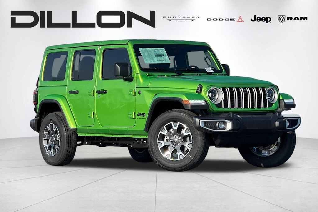 New 2026 Jeep Wrangler 4-DOOR SAHARA Sport Utility