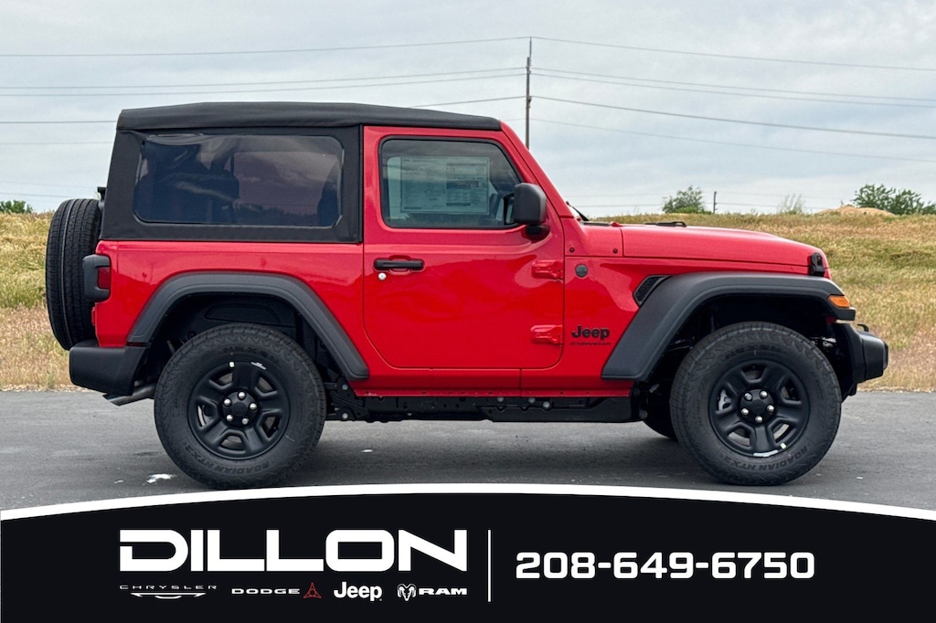 New 2026 Jeep Wrangler 2-DOOR SPORT Sport Utility