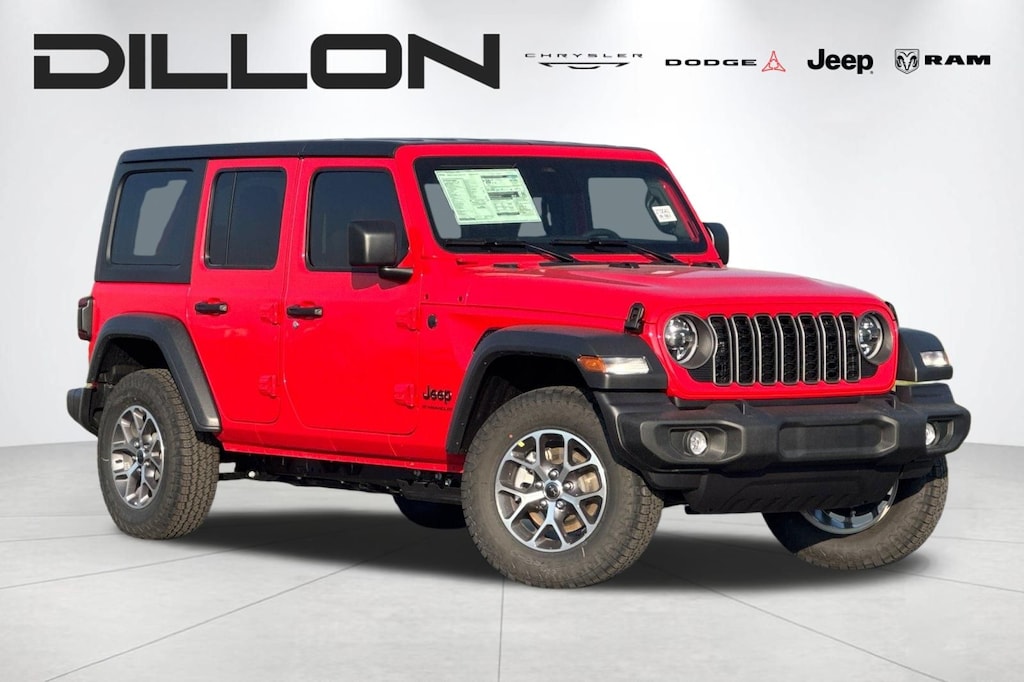 New 2026 Jeep Wrangler 4-DOOR SPORT S Sport Utility