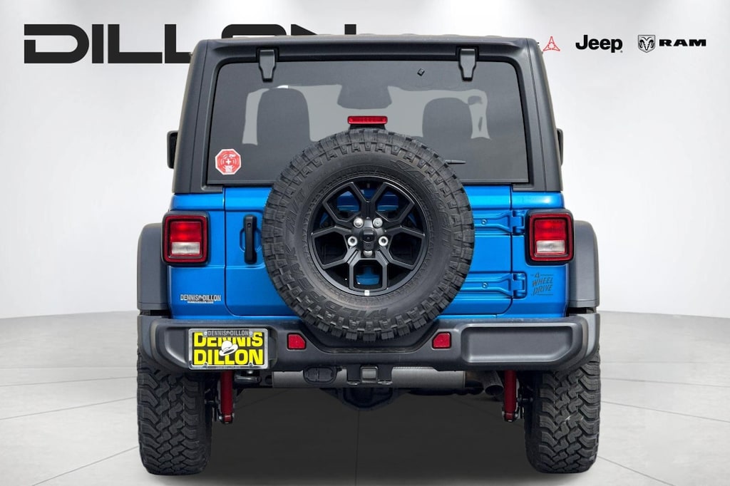 New 2026 Jeep Wrangler 4-DOOR WILLYS Sport Utility