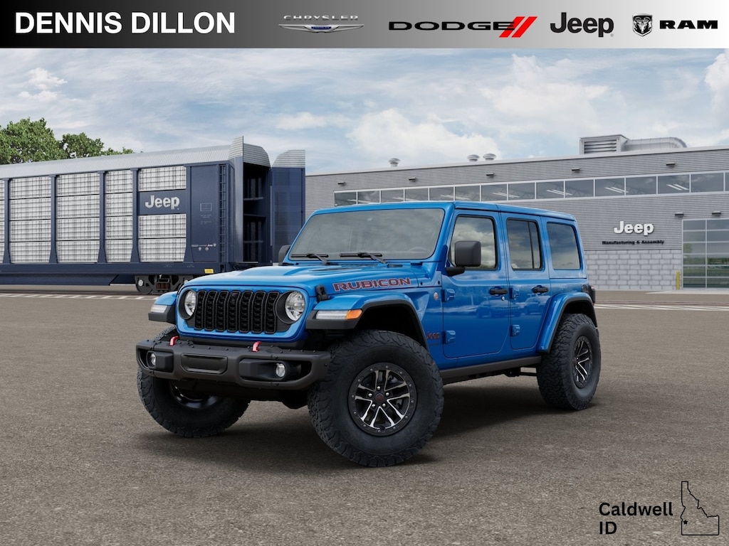New 2026 Jeep Wrangler 4-DOOR RUBICON X Sport Utility