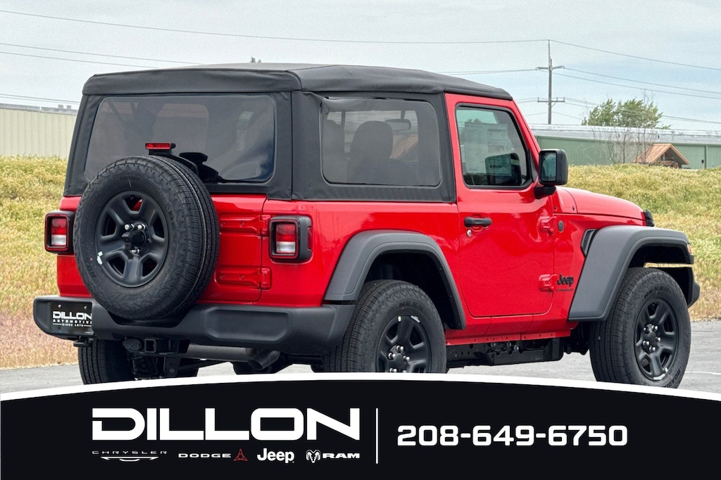 New 2026 Jeep Wrangler 2-DOOR SPORT Sport Utility
