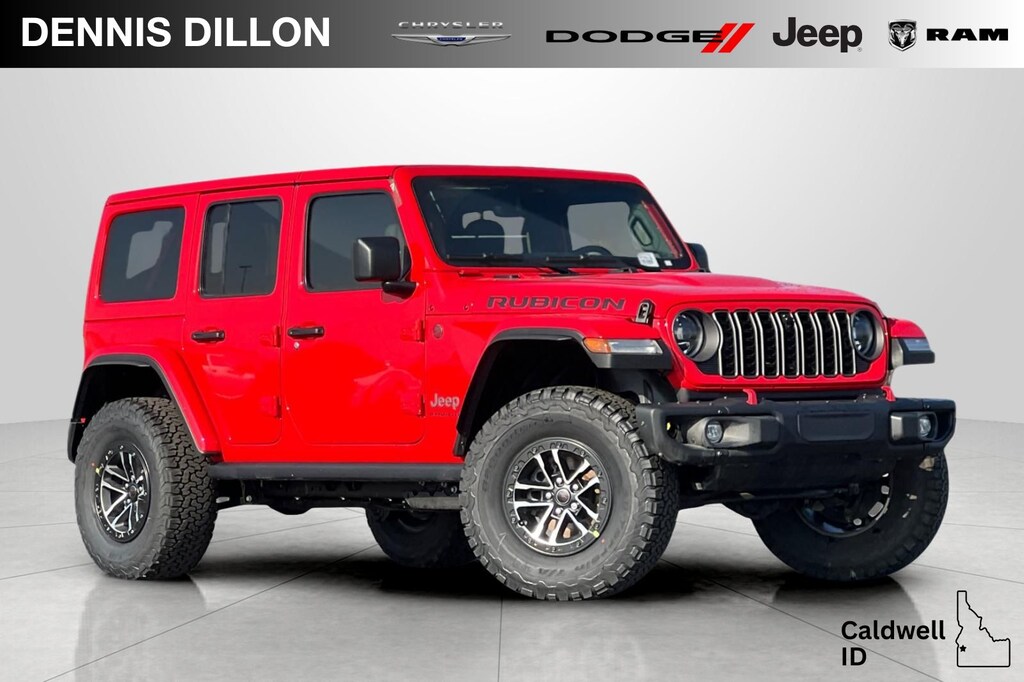 New 2026 Jeep Wrangler 4-DOOR RUBICON X Sport Utility