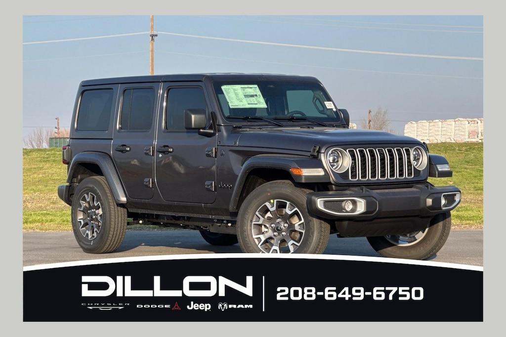 New 2026 Jeep Wrangler 4-DOOR SAHARA Sport Utility