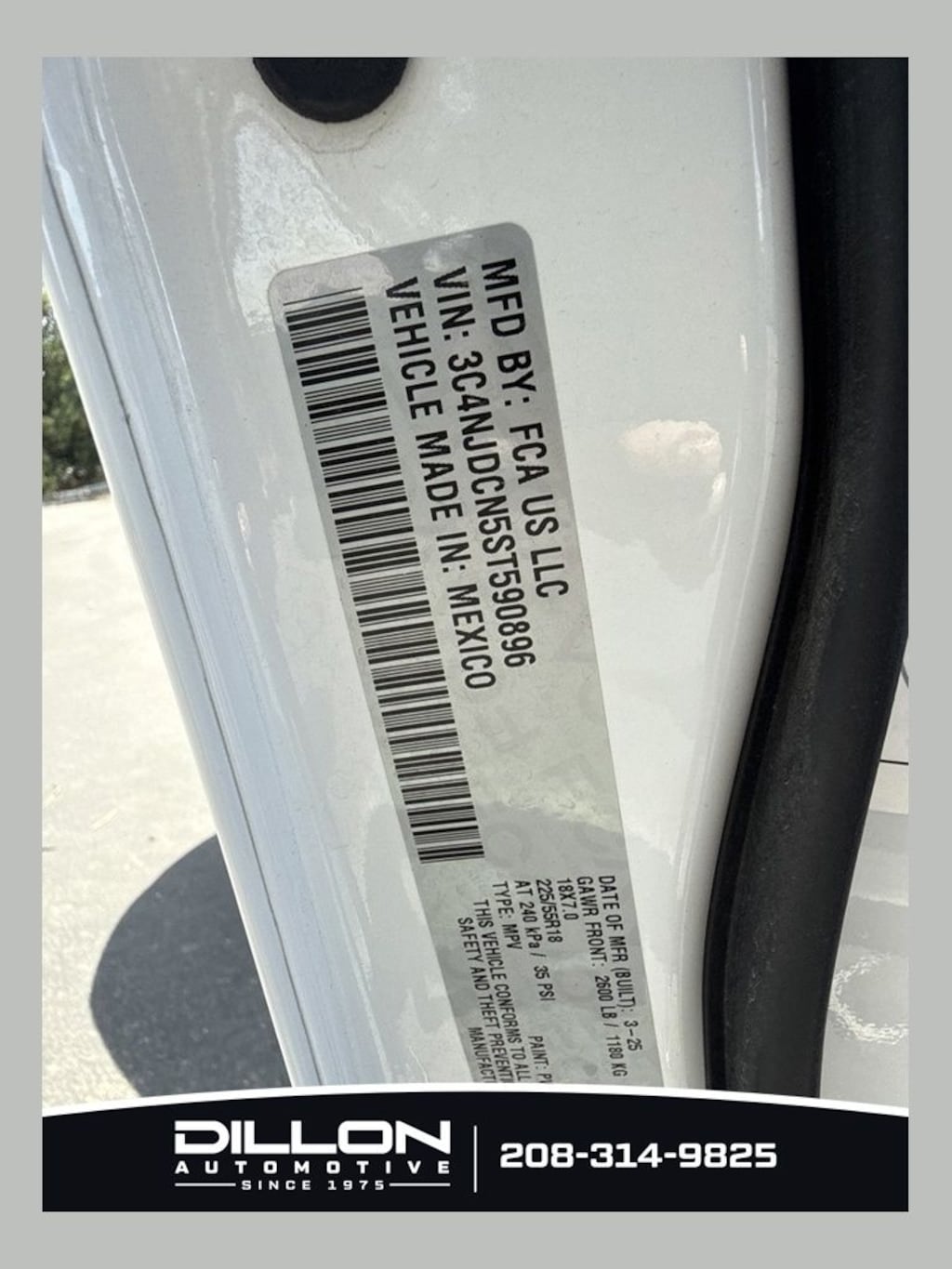 Used 2025 Jeep Compass Limited SUV