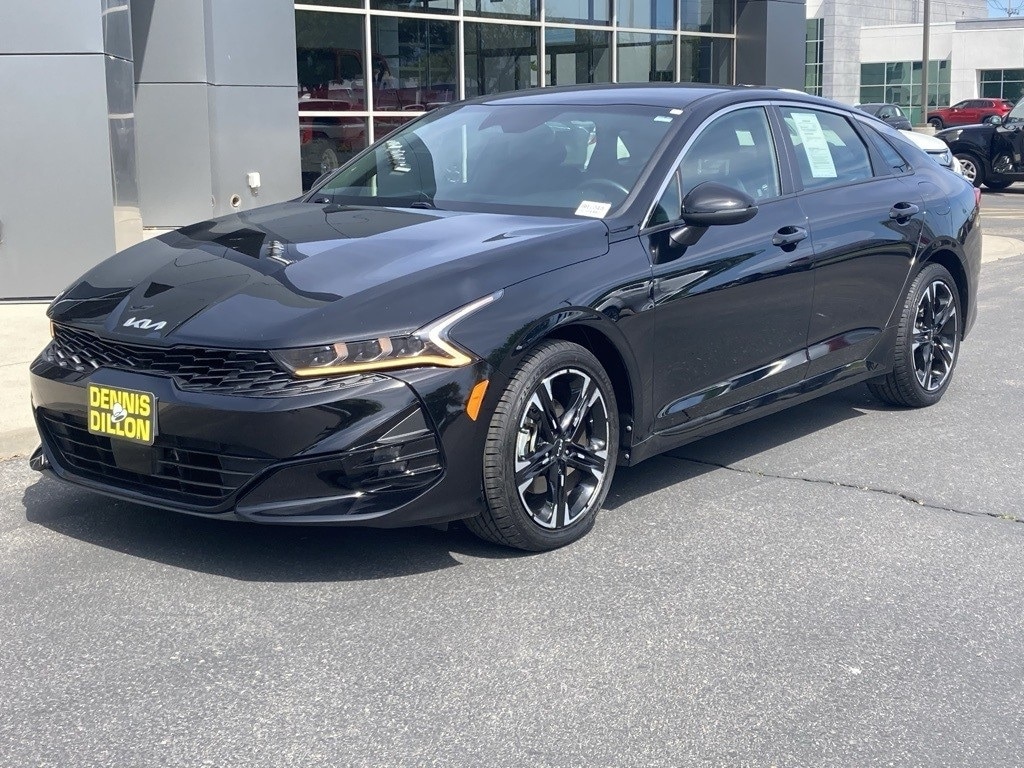 Certified 2023 Kia K5 GT-Line with VIN 5XXG64J2XPG214801 for sale in Boise, ID