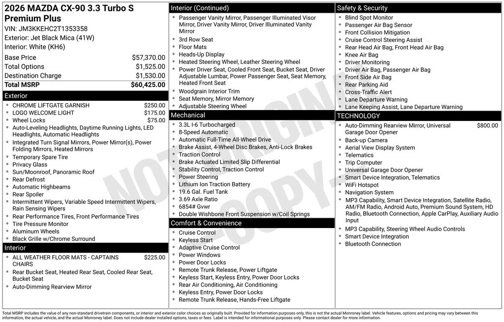 2026 Mazda CX-90 Premium Plus Package - Photo 31
