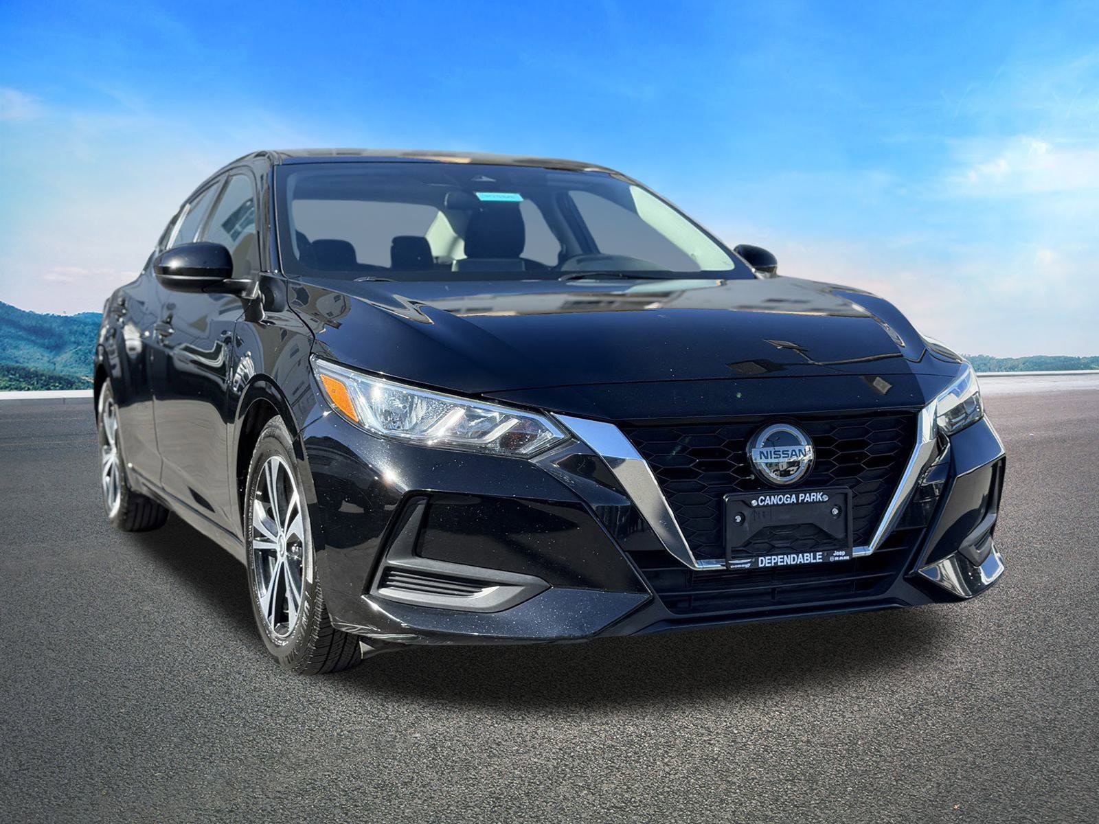 Used 2021 Nissan Sentra SV with VIN 3N1AB8CV3MY209753 for sale in Canoga Park, CA