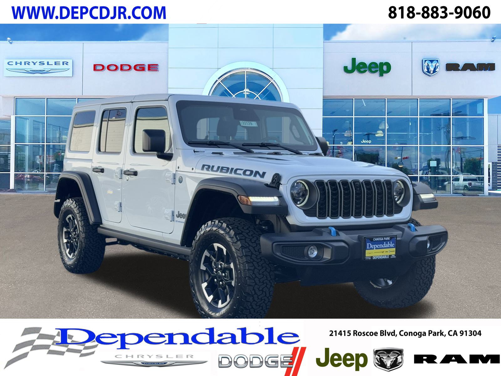 2025 Jeep Wrangler 4xe 4-DOOR RUBICON