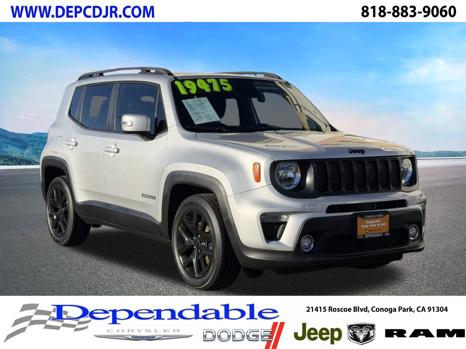 2019 Jeep Renegade Altitude Package