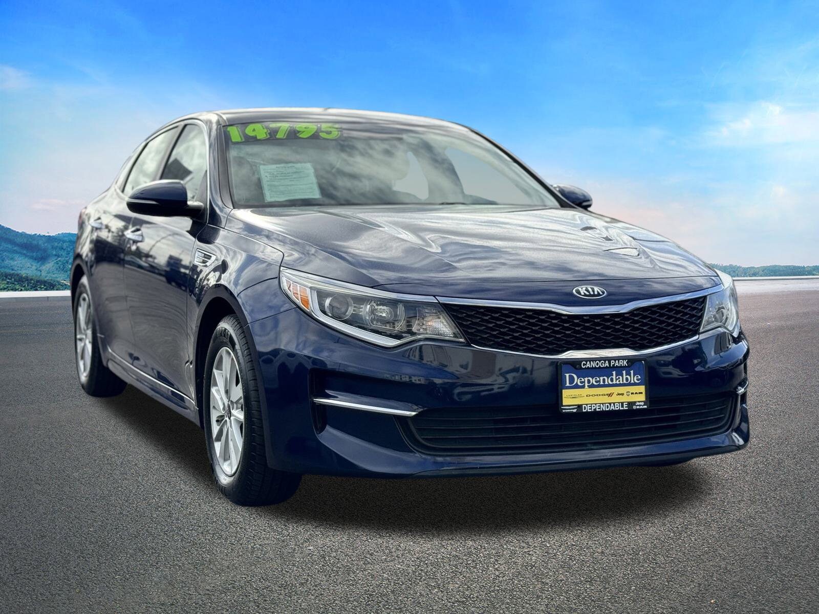Used 2018 Kia Optima LX with VIN 5XXGT4L33JG247435 for sale in Canoga Park, CA
