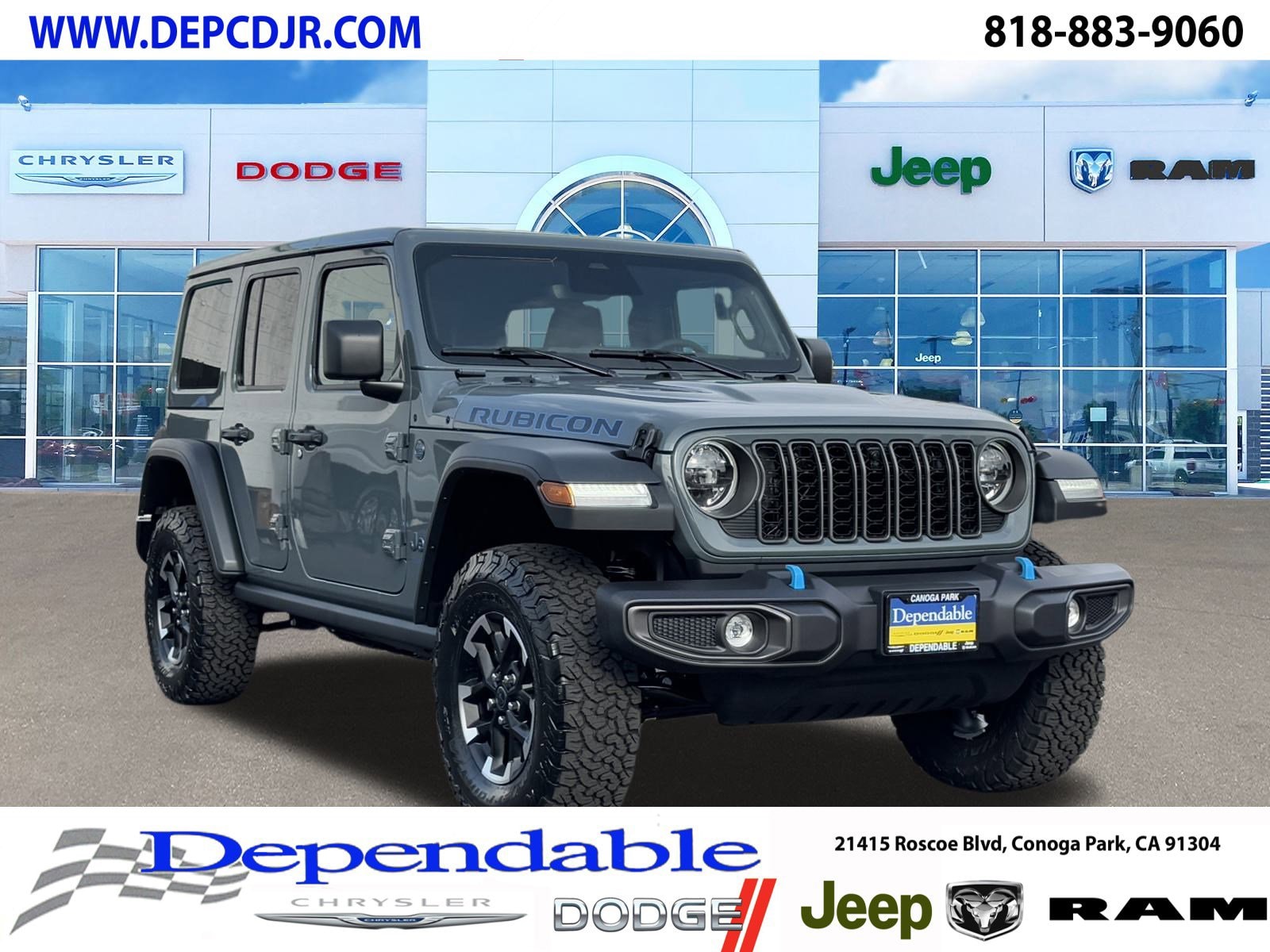 2025 Jeep Wrangler 4xe 4-DOOR RUBICON