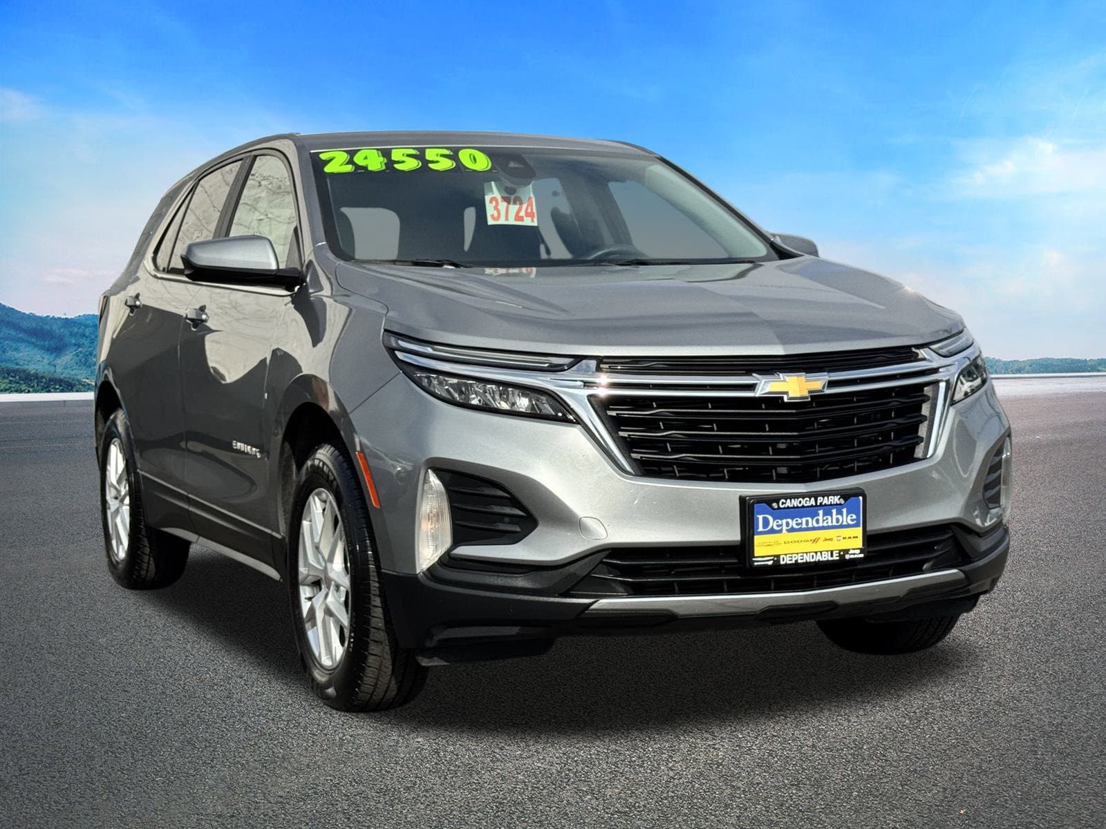Used 2023 Chevrolet Equinox LT with VIN 3GNAXUEG3PL143722 for sale in Canoga Park, CA