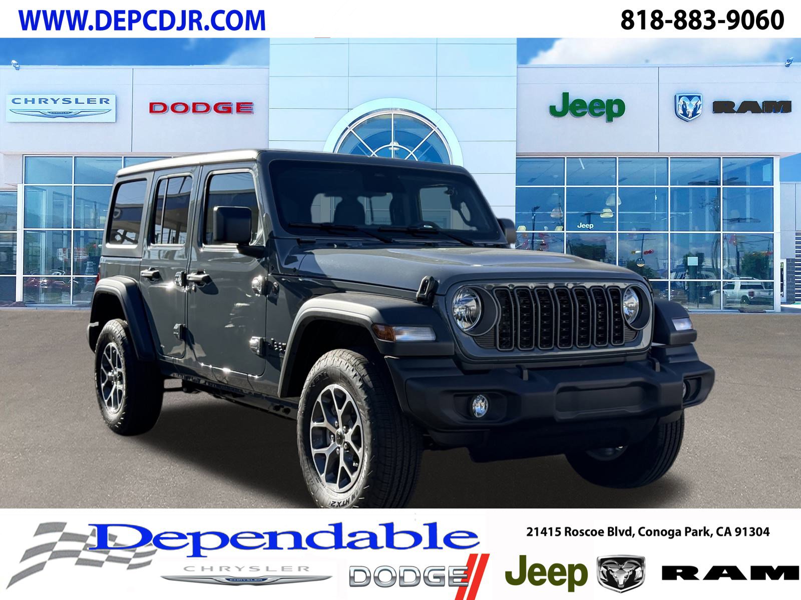 2026 Jeep Wrangler 4-Door Sport S's photo