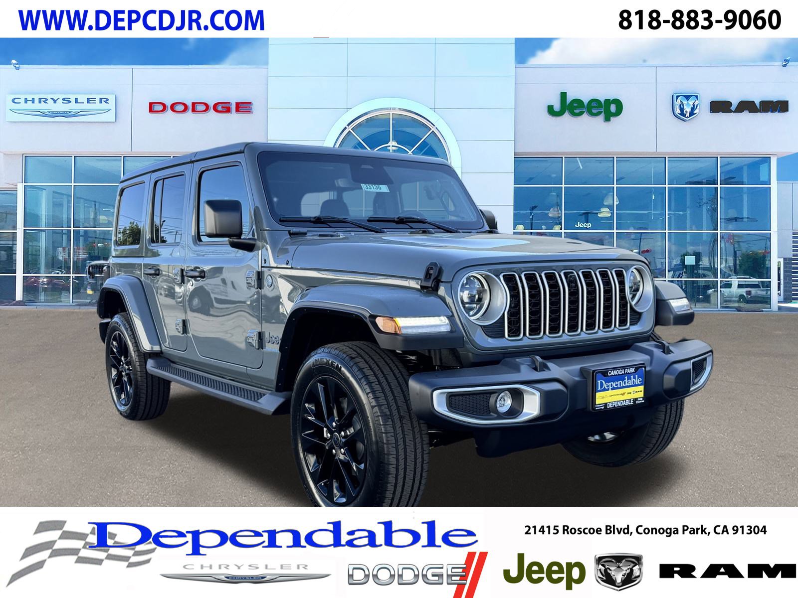 2025 Jeep Wrangler 4xe 4-DOOR SAHARA