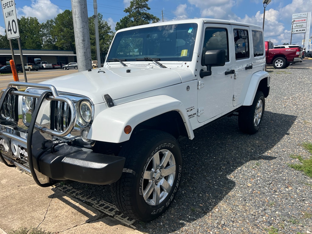 Used 2016 Jeep Wrangler Unlimited Sahara with VIN 1C4BJWEG7GL173411 for sale in De Queen, AR