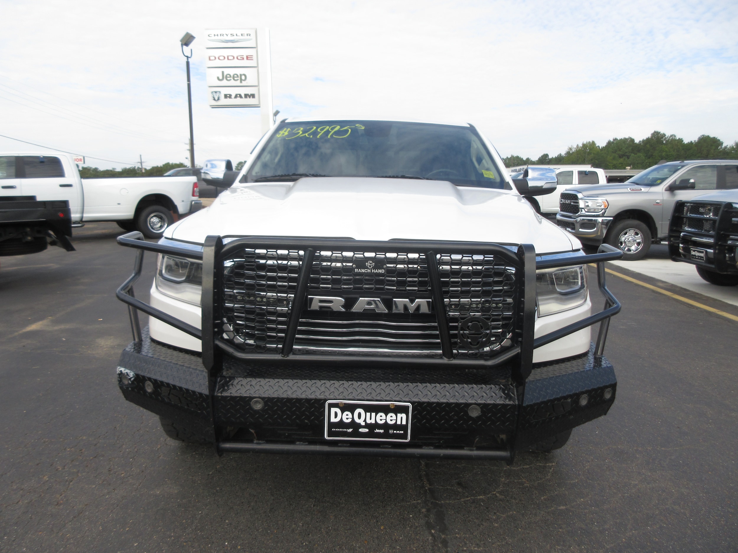 Used 2019 RAM Ram 1500 Pickup Laramie with VIN 1C6SRFJT0KN668064 for sale in De Queen, AR