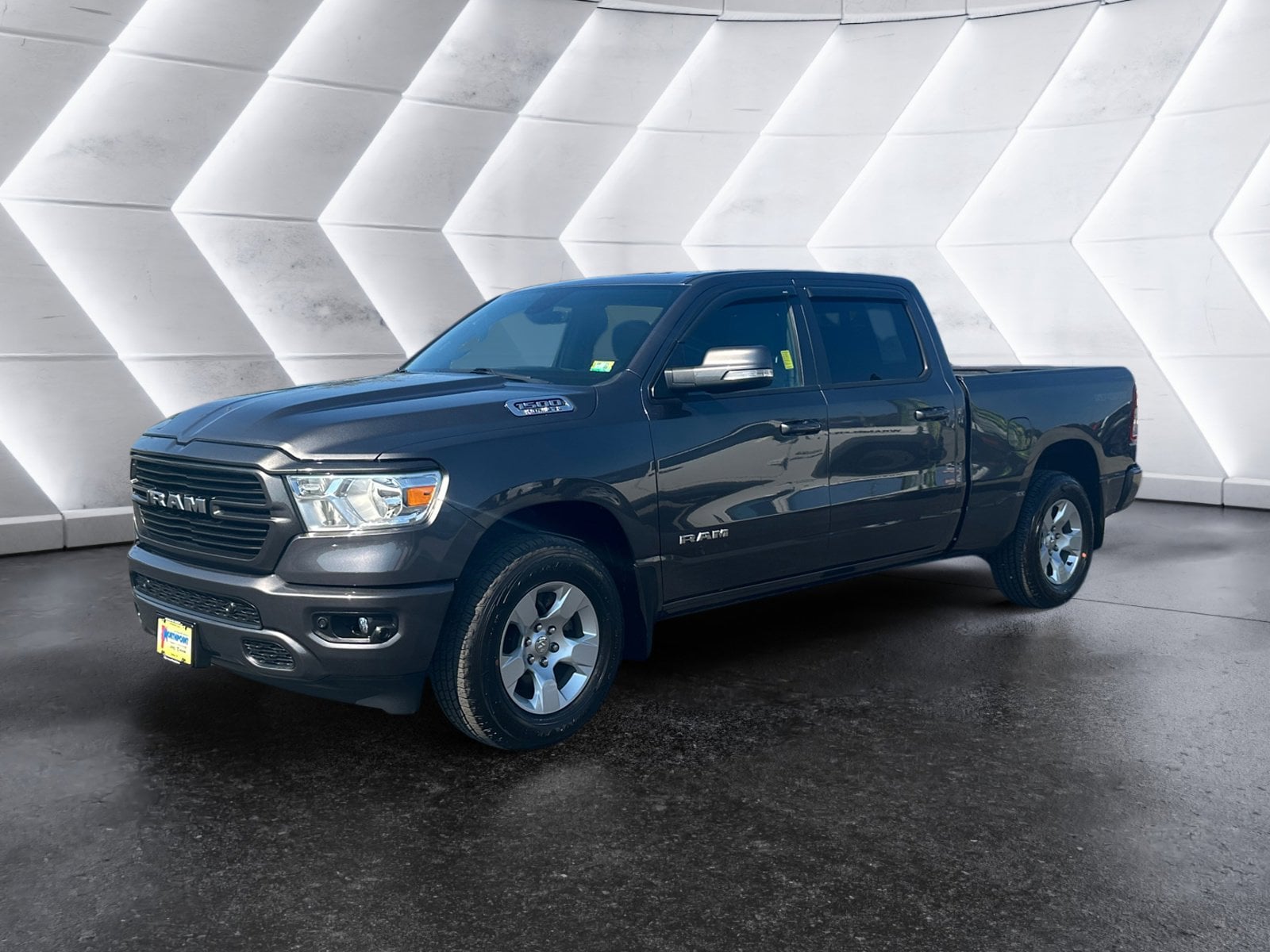 Used 2021 RAM Ram 1500 Pickup Big Horn/Lone Star with VIN 1C6SRFMT8MN781792 for sale in Newport, VT