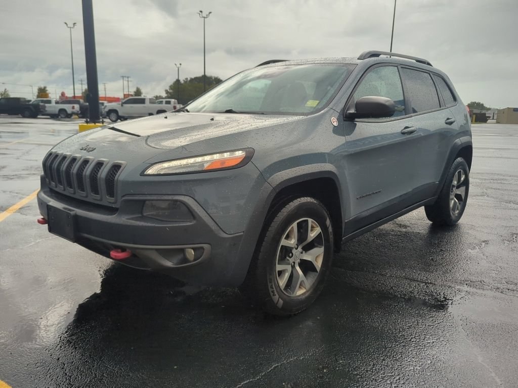 Used 2014 Jeep Cherokee Trailhawk with VIN 1C4PJMBS2EW144932 for sale in Ottawa, OH
