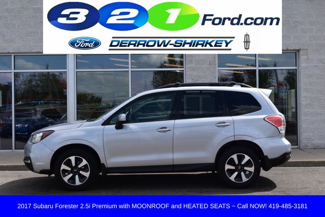 Used 2017 Subaru Forester Premium with VIN JF2SJAEC4HH550654 for sale in Montpelier, OH