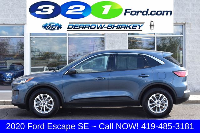 Used 2020 Ford Escape SE with VIN 1FMCU9G68LUC09558 for sale in Montpelier, OH