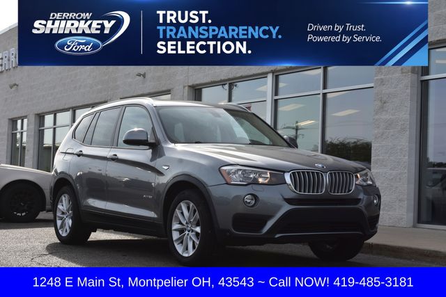 Used 2016 BMW X3 xDrive28i with VIN 5UXWX9C55G0D74004 for sale in Montpelier, OH
