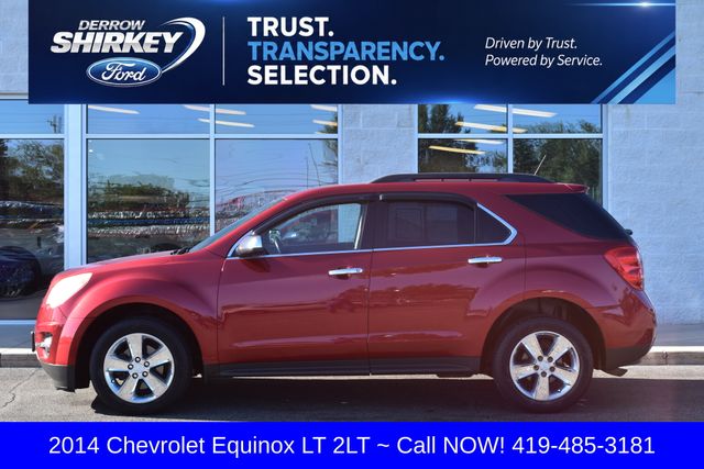Used 2014 Chevrolet Equinox 2LT with VIN 1GNALCEK7EZ122128 for sale in Montpelier, OH