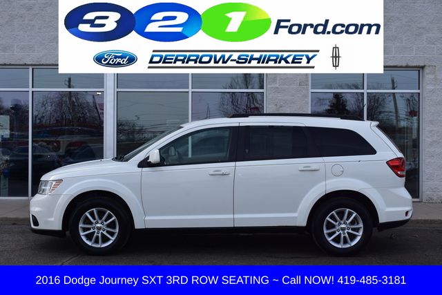 Used 2016 Dodge Journey SXT with VIN 3C4PDCBB2GT181084 for sale in Montpelier, OH