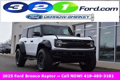 New 2025 Ford Bronco Raptor SUV in Montpelier OH
