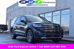 New 2026 Ford Explorer Active **ACTIVE COMFORT PACKAGE** SUV near Bryan OH
