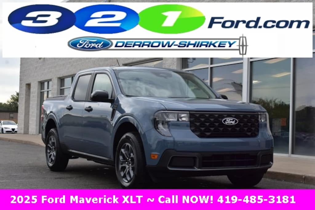 New 2025 Ford Maverick XLT LUXURY PKG with MOONROOF and CO-PILOT 360 Truck