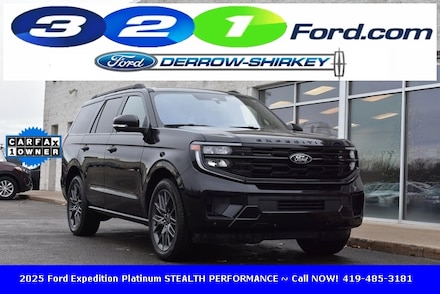 Used 2025 Ford Expedition Platinum STEALTH PERFORMANCE SUV in Montpelier OH
