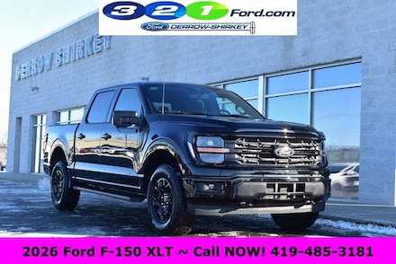 New 2026 Ford F-150 XLT Truck in Montpelier OH